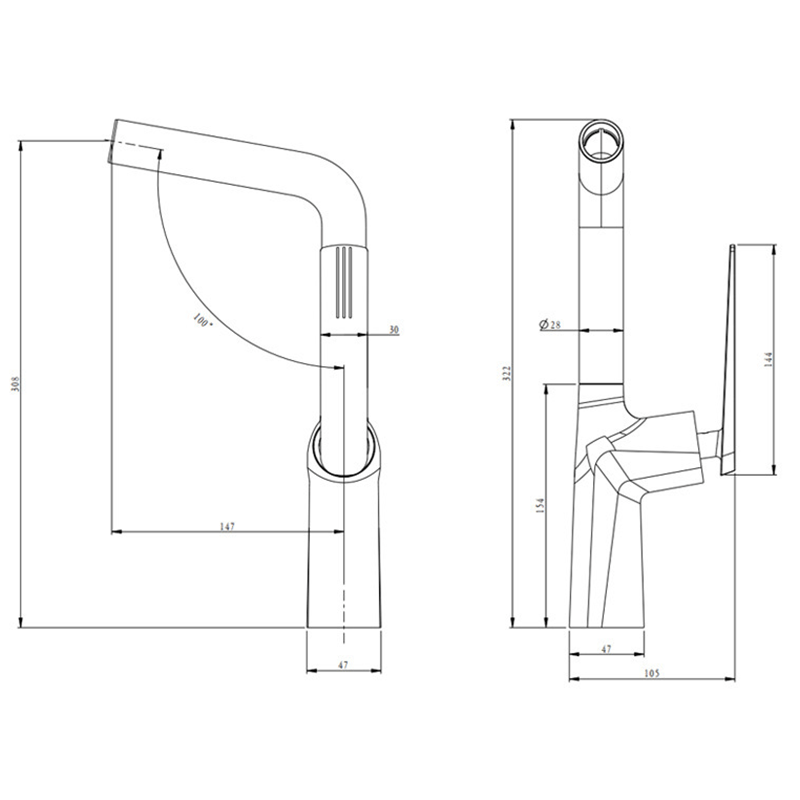 Mitigeur évier Droid – Image 6