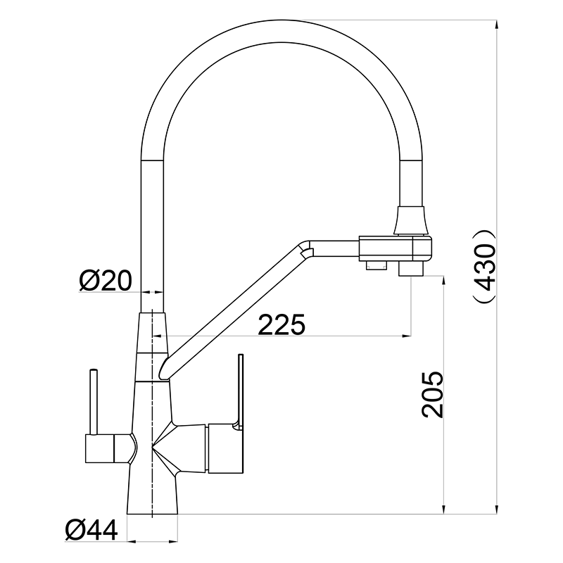 Mitigeur évier AquaPur B – Image 7